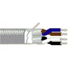 3087A U3R500, Multi-Paired Cables 22AWG 2PR SHIELD 500ft SPOOL GRAY