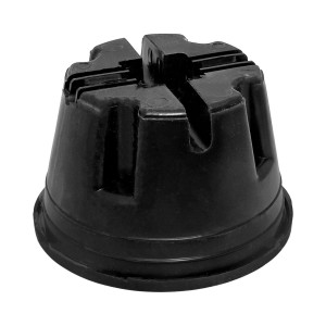 Держатель кровельный универсальный 8-10 мм (с бетоном) h=80мм EKF lp-d1001