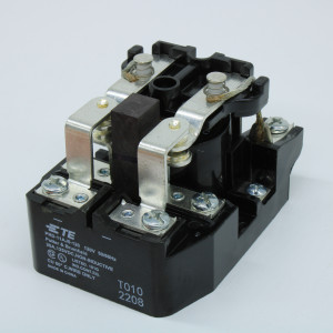 2-1393127-0, Реле силовое переменного тока 20А две группы на переключение катушка 120VAC 20A (85.73х63.8х63.5)мм под винт