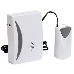 Звонок проводной ДЗП1-25М 1м белый EZD10-05-220-K01