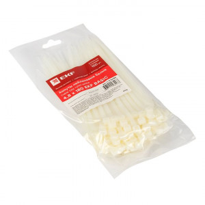 Хомут кабельный 4.8х180 нейл. бел. (уп.100шт) plc-c-4.8x180