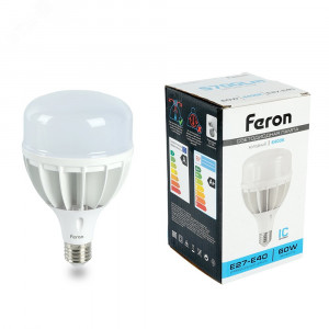 Лампа светодиодная LED 60вт Е27/Е40 дневной 25782