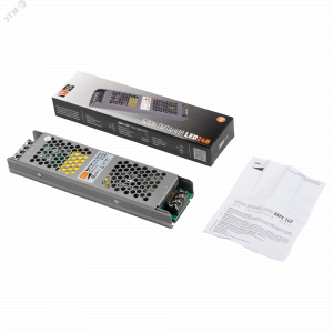 Блок питания для светодиодной ленты 350Вт 14.6А 24В IP20 BSPS метал. Pro JazzWay 5024298