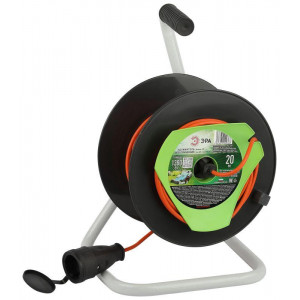 Удлинитель на катушке 1х20м без заземл. RP-1-2x0.75-20m ПВС 2х0.75 Б0059767