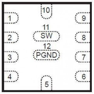 MP2131GG-Z, Импульсный регулятор напряжения 5.5В 4A COT Sync Step Down Switcher