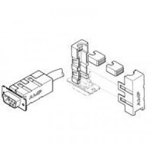 745560-1, Корпуса разъемов D-Sub  CABLE CLAMP KIT SZ 3