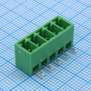 15EGTRC-3.81-05P-14-00, Разъемный клеммный блок на плату, 5 контактов. Серия 15EGTRC-3.81