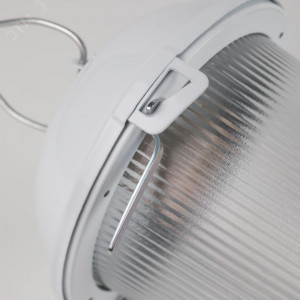 Светильник НСП 02-100-001 без решетки Желудь сталь / стекло IP54 E27 max 100Вт 170х260 белый Б0052017