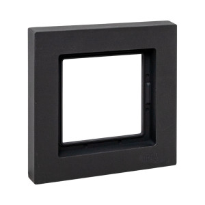 1 - местная рамка, IP44, ч-рная, пластик Эпика EKF UP1-FPB-01-44