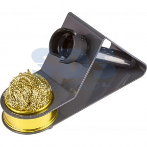 12-0309, Подставка под паяльник + стружка для очистки жала