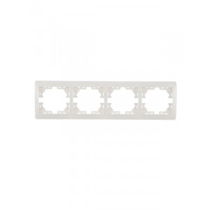 Рамка 4-м Mira горизонт. бел. 701-0200-149