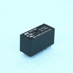 HK115FD-DC24V-SG, Реле силовое, 8А две контактных группы-два направления катушка 24В 0.4Вт
