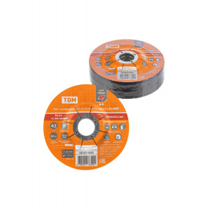 Круг шлифовальный, зачистной по металлу, 115х6х22,2 мм, тип 42, A24RBF, серия "Рубин", SQ1071-0702