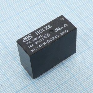 HK14FH-DC24V-SHG, Реле силовое, 16А одна контактная группа-два направления катушка 24В 0.54Вт