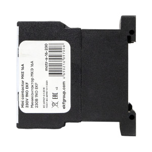 Мини-контактор МКЭ 16А кат. 230В AC 1НО PROxima Mctr-s-16-230