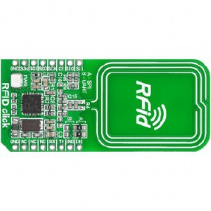 MIKROE-1434, RFid click, Приемопередатчик RFid 13.56 МГц форм-фактора mik