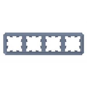 ATLASDESIGN ANTIQUE 4-постовая РАМКА, универсальная, ГРИФЕЛЬ (5шт) C3(+) ATN100704