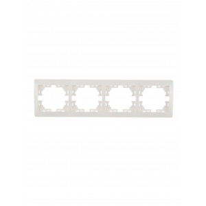 Рамка 4-м Mira горизонт. бел. 701-0200-149