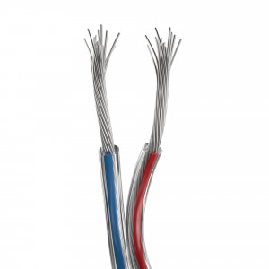 Шлейф питания ARL-20AWG-CLEAR-2Wire-CU 034960, Шлейф для питания и управления одноцветными светодиодными лентами. 2 проводника, калибр проводника 20AWG, сечение проводника 0.52 мм2, проводник из луженой меди, внешняя оболочка из прозрачного ПВХ. Длина кабеля в бухте — 50 метров.