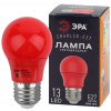 Лампочка светодиодная STD ERARL50-E27 E27 / Е27 3Вт груша красный для белт-лайт Б0049580