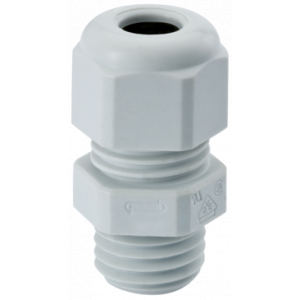 Кабельный ввод 1.219.1600.50, Кабельный ввод, M16х1,5, диапазон зажимаемых проводников: 5 - 10 мм, SW 22 мм, IP68, материал: пластик цвет: серый