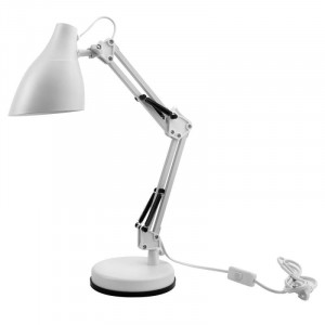 Светильник KD-331 C01 настол. 230В 40Вт E27 бел. 12790