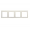 Изображение товара Рамка 4-м 4 алюм. 2400640-033