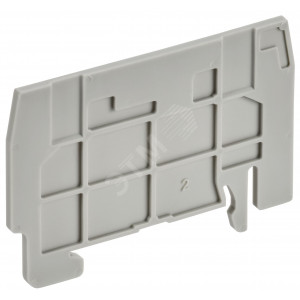 ARMAFIX Разделитель PPCX4 для колодки клеммной CX2.5-CX4 серый IEK AF-CT40-00-K03-004-PP