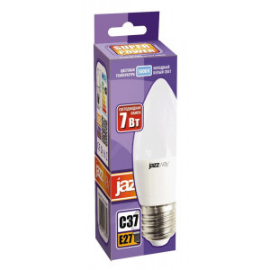 Лампа светодиодная PLED-SP 7Вт C37 свеча 5000К холод. бел. E27 560лм 230В 1027849-2