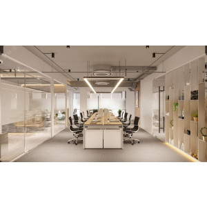 Светильник LED лин. магист. 1010 40Вт 6500К 1200мм бел. IEK LT-LDCK-8-1010-040-65-K01