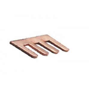 Соединительная перемычка VB 9786-4, Мостик соединительный, не изолированный, 4 полюса, для 9785/U