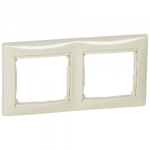 Рамка 2-м Valena горизонт. сл. кость Leg 774352
