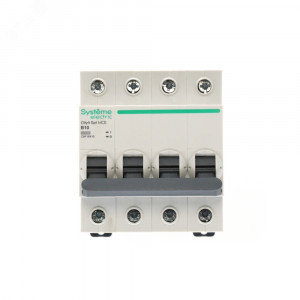 Systeme Electric City9 Set Автоматический выключатель (АВ) B 10А 4P 6kA 400В