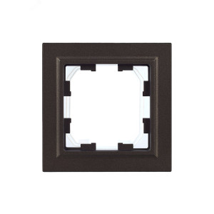 BRITE Рамка 1-мест. IP44 РУ-1-БрТБ-44 бр. BR-M12-44-K45