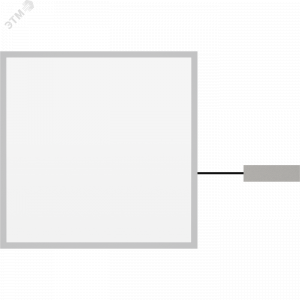 Светильник светодиодный SLIM LED 595 (40) STANDARD 4000К встраив. СТ 1704000270