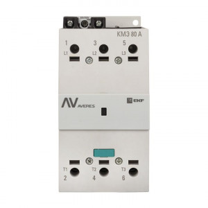 Контактор КМЭ 80А 230В АС AVERES ctr-s-80-00-230-av