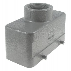 09300161420, Сверхмощные разъемы питания HAN 16B PG21 TOP METAL HOOD