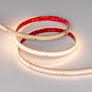 Лента герметичная SPI-COB-PS-X378-14mm 24V Warm2700-PX63-BPT (7 W/m, IP67, 5m) 041743, Светодиодная лента SPI-X378, герметичная IP67 (PS - силиконовая экструзия), микросхема WS2818B. Светодиоды CSP 378 шт/м (1890шт на 5м), 1 pixel = 63 LED, белая плата, скотч 3М. Цвет ТЕПЛЫЙ 2700K, высокий индекс цветопередачи CRI>90, угол 120°. Питание 24