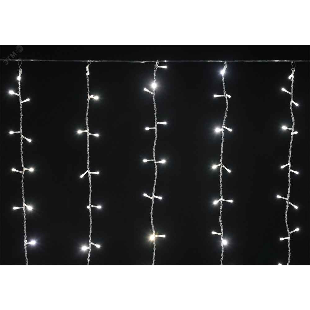 Изображение товара Гирлянда Занавес 1.5х1.5м 160LED теплый белый IP20 IEK