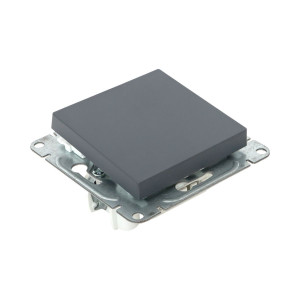 Механизм выключателя, одноклавишный, кнопочный, графит Эпика EKF UP1-SWG-13