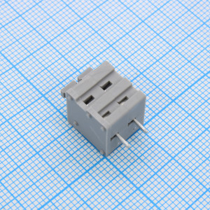 GT211V-5.0-02P-11-00, Нажимной безвинтовой клеммный блок 2 контакта. Серия GT211V-5.0