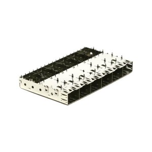 1761015-3, Соединители для ввода/вывода SFP 1X6 CAGE ASSY W/KaPton TAPE PF