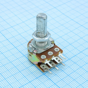 16K2 F 2*20k, Резисторы регулировочные однооборотные(300 °),сдвоенные. Предназначены для работы в электрических цепях постоянного, переменного и импульсного тока.