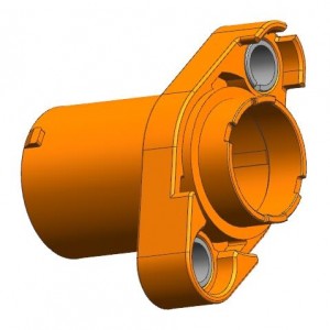 33340524, Автомобильные разъемы ASM 1w Pass Through Housing