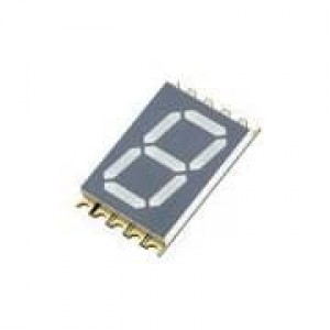 ACSA56-51SYKWA, Светодиодные дисплеи и аксессуары 0.56" SINGLE DIGIT YEL SMD LED DISPLAY