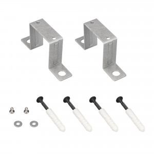 Заглушка SL-ARC-3535 Silver 026589, Пара заглушек для профиля SL-ARC-3535. Цвет - серебристый. В комплекте 2 заглушки, 10 шурупов. Цена за комплект.