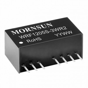 WRF4803S-3WR2, Преобразователь DC/DC 3 Вт, вход 48(36-75) VDC, выход 3,3 VDC, 0,758 A, SIP на плату