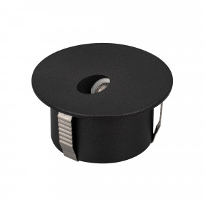 Светильник LT-GAP-R70-3W Warm3000 (BK, 30deg, 230V) 031166, Светодиодный встраиваемый круглый светильник для стен, лестниц, 3Вт. Цвет ТЕПЛЫЙ 3000К, световой поток 120лм, угол 30°, CRI>80. Влагозащищенный корпус IP65, чёрный алюминий. Питание AC230V, мощность 3Вт. Размеры DxH 70x97мм (закладная часть O62x95мм).