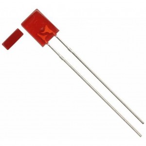 L-103IDT, Светодиод 2х5мм/красный/625нм/3-5мкд/110°