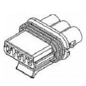 12034147-B, Автомобильные разъемы CON MP 280 3W FEM ASY